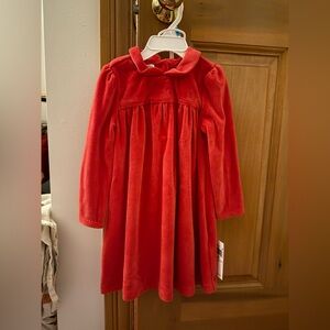 Ralph Lauren Red Velour 24 month Dress